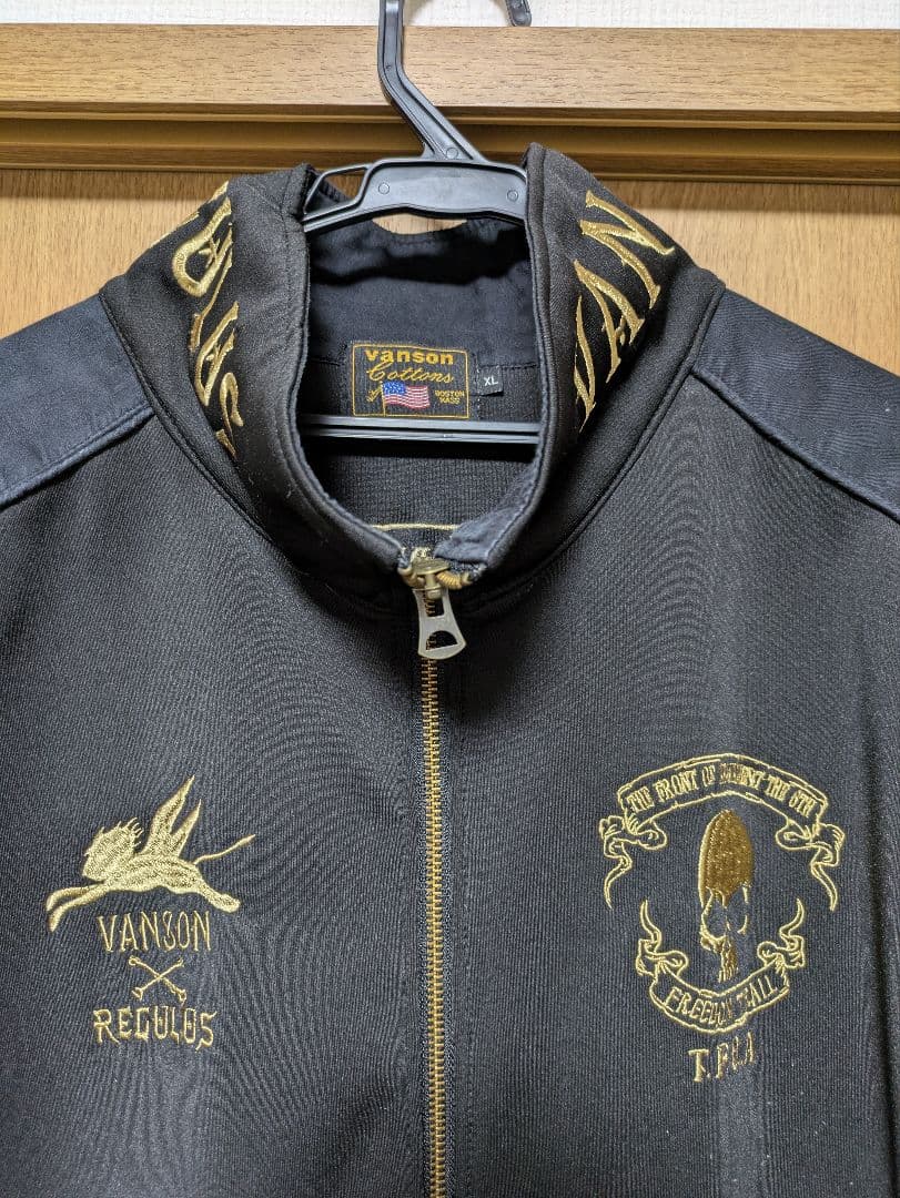 VANSON×REGULUS T.F.O.A スカル トラックジャケット XL - メルカリ