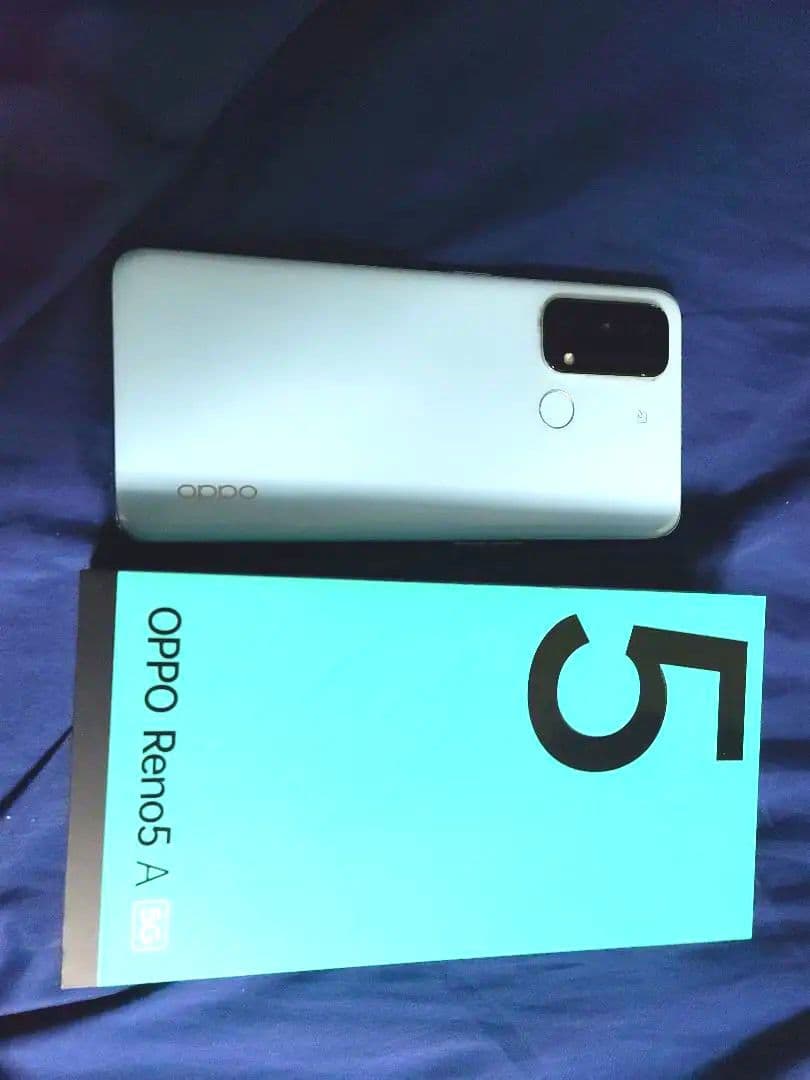 【美品】OPPO Reno5 A 5G アイスブルー Reno 極美品 OPPO Reno5 A CPH2199 アイスブルー SIMフリー 128GB