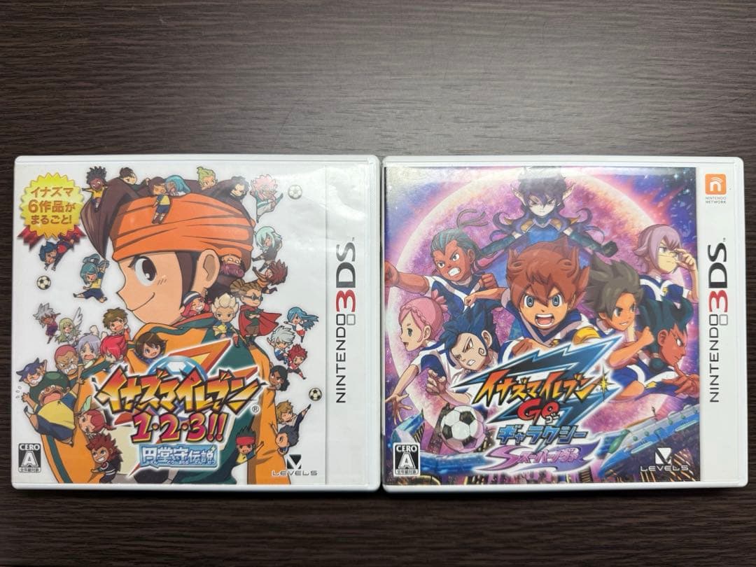 イナズマイレブン　1・2・3円堂守伝説&スーパーノヴァ　ソフトセット 3DS用ソフト イナズマイレブン1・2・3!! 円堂守伝説/3DS/CTRPAETJ/A 全