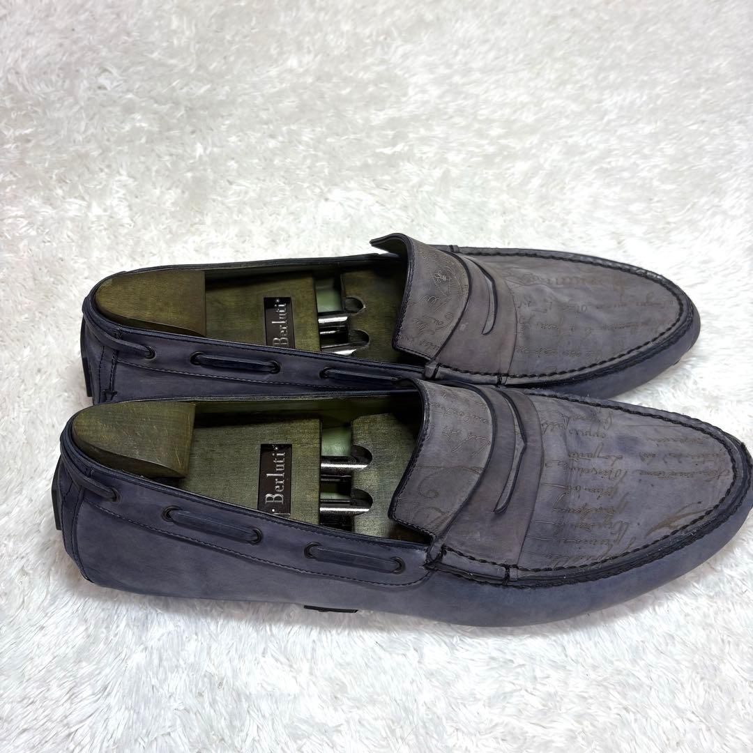 極美品/純正ツリー付 ベルルッティ カリグラフィー ドライビング