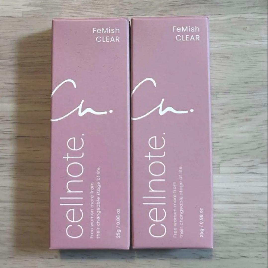 cellnote FeMish CLEAR 2個セット 25g - メルカリ