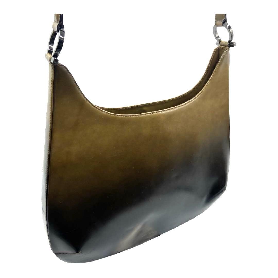 サルヴァトーレフェラガモ ガンチーニ エナメルグラデーションワン