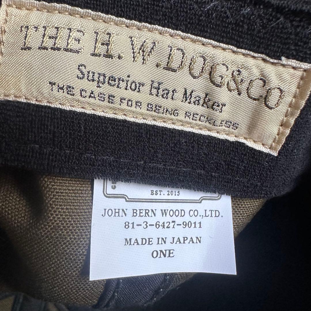 帽子 THE H.W.DOG&CO. MILITARY TRUCKER CAP
