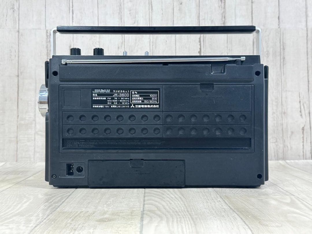 昭和レトロ品 JAGAM ラジオカセットJR-3600 希少 - メルカリ