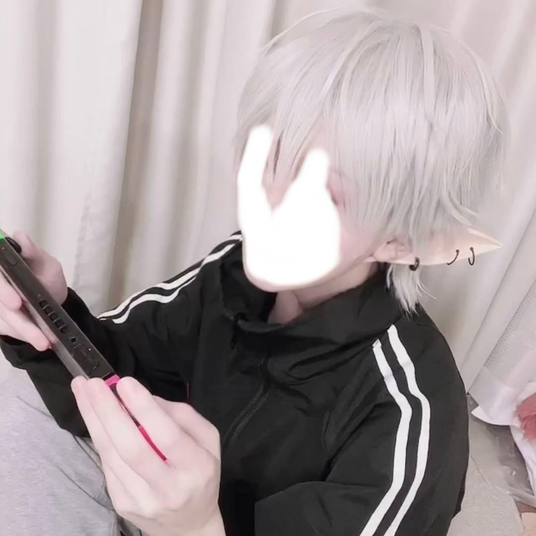 にじさんじ 葛葉 コスプレ ウィッグ 衣装 エルフ耳 牙 - メルカリ