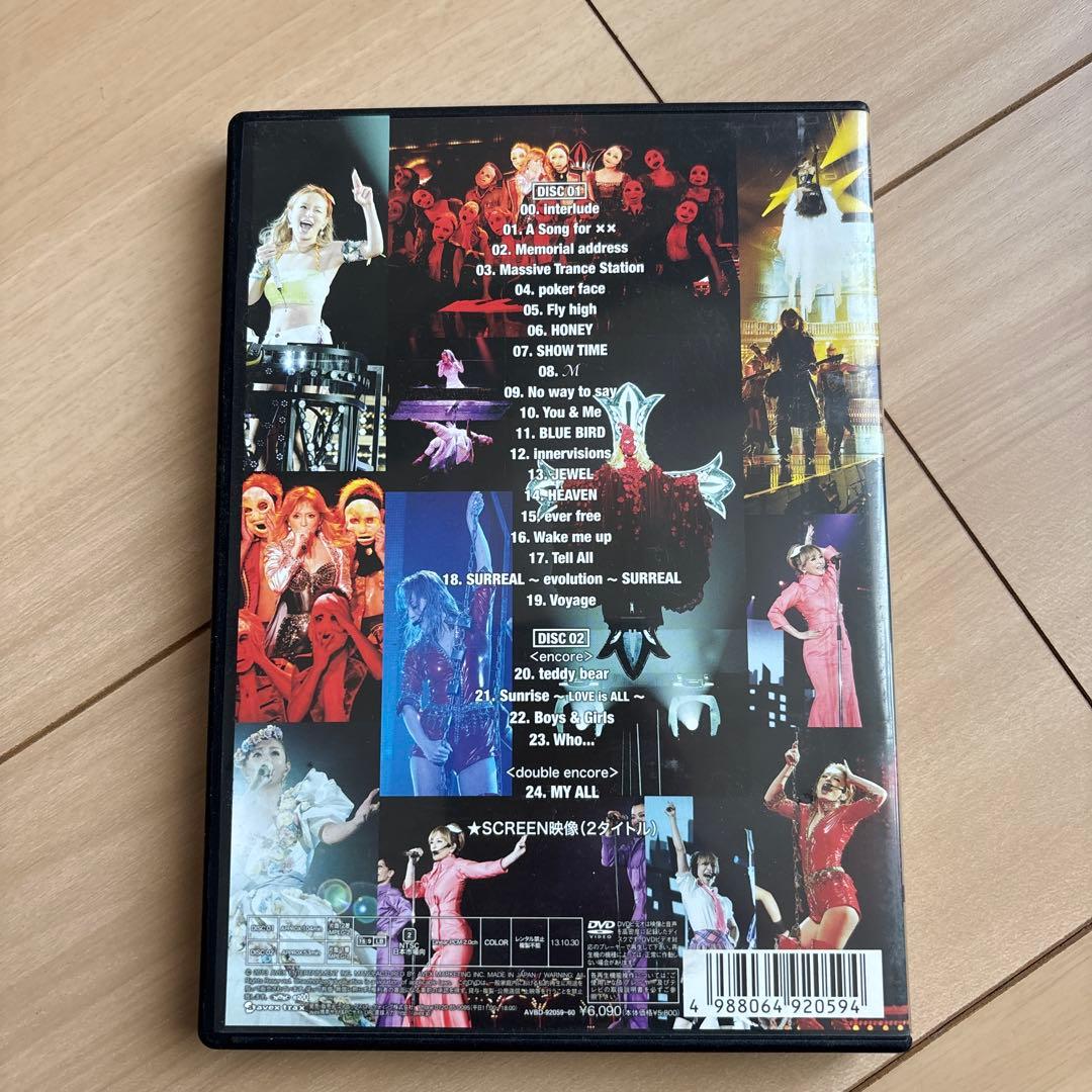 浜崎あゆみ 15th Anniversary TOUR LIVE DVD - メルカリ
