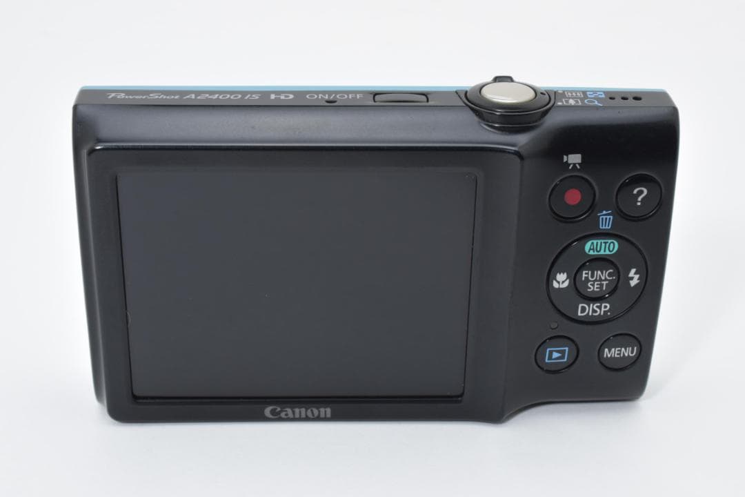 美品 キャノン Canon PowerShot A2400 IS ブルー 594 - メルカリ