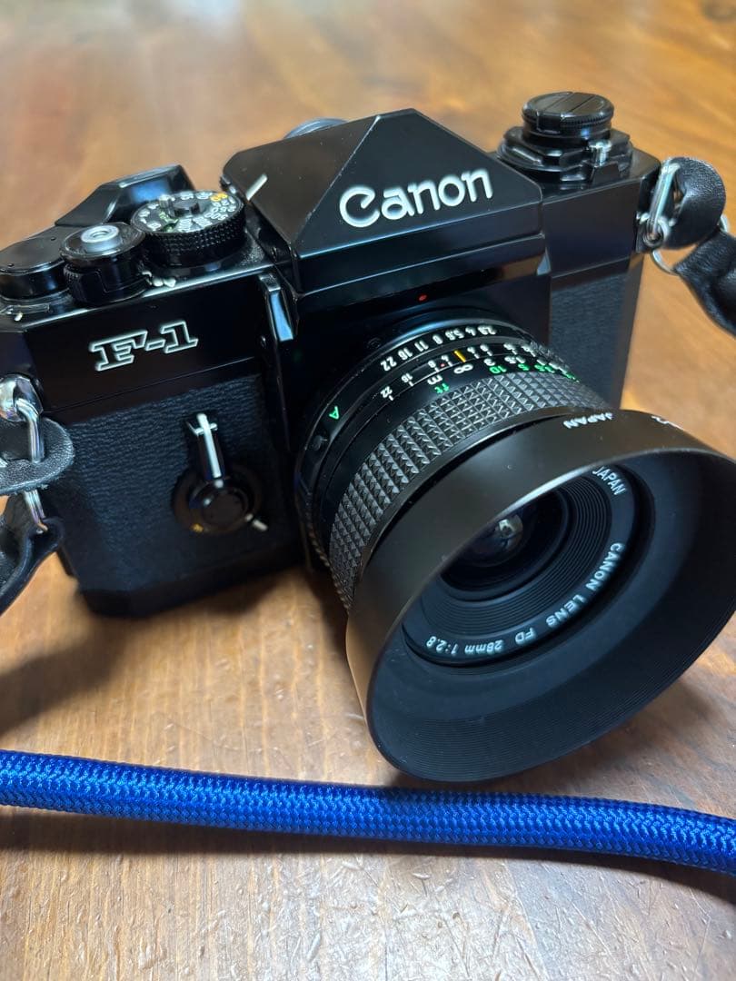 DJCanon F-1 一眼レフカメラ28mmレンズ付き F-1 - キヤノンカメラミュージアム