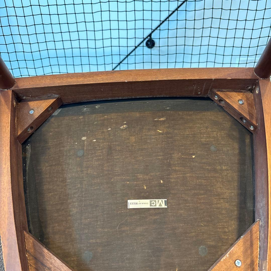 A.H.McIntosh マッキントッシュ　ダイニングチェア 椅子　黒