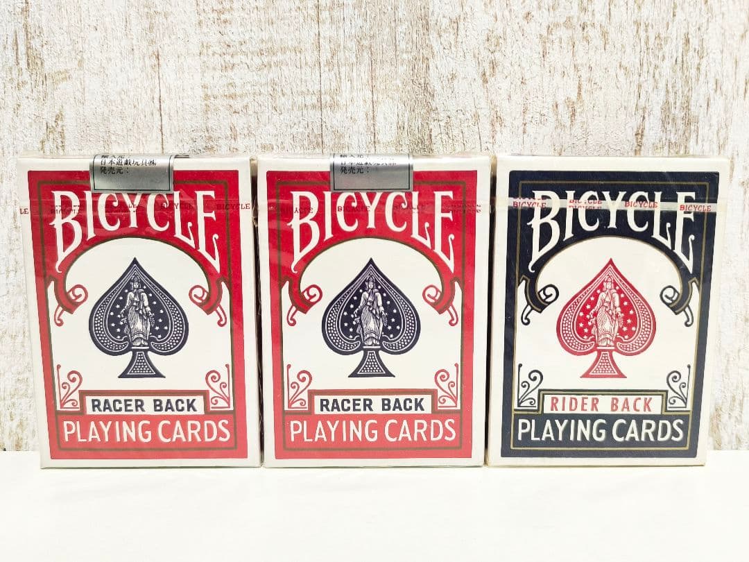 バイスクル レーサーバック ライダーバック トランプ まとめ売り オハイオ Amazon.co.jp: トランプ バイスクル ライダーバック 赤 : おもちゃ