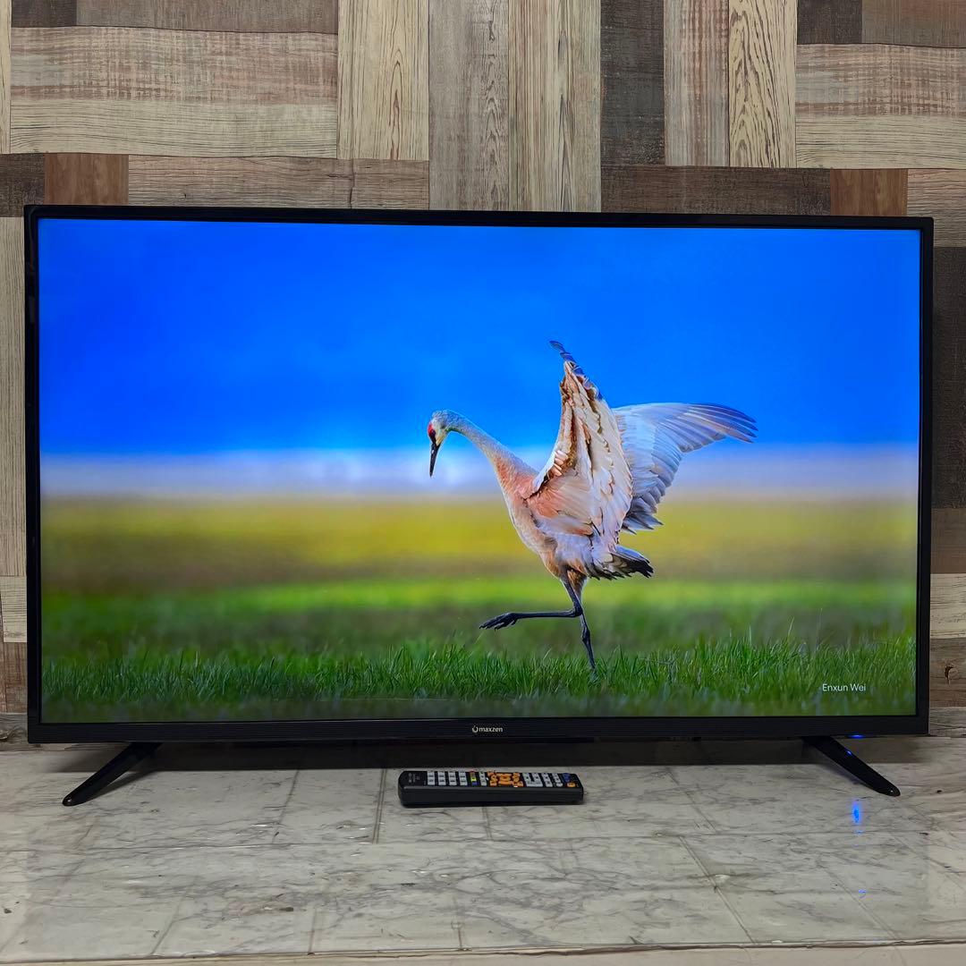 ちゃんまーさん専用直接受渡マクスゼン43型4K液晶テレビ裏番組録画可能