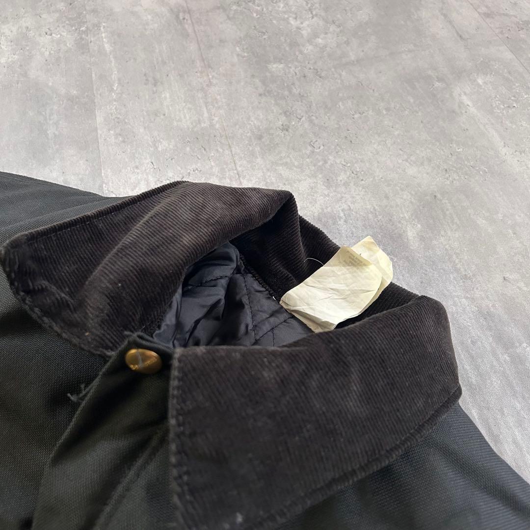 P276【42R】【ダブルニー】カーハート 防寒つなぎ 中綿入り 黒