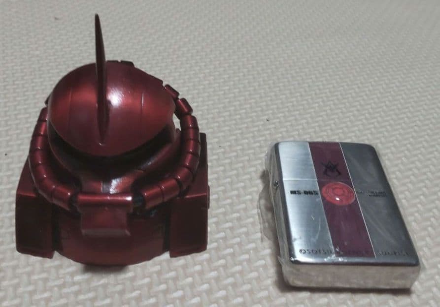 MS-06 ZIPPO HEAD STAND MODEL シャア専用ザク - メルカリ