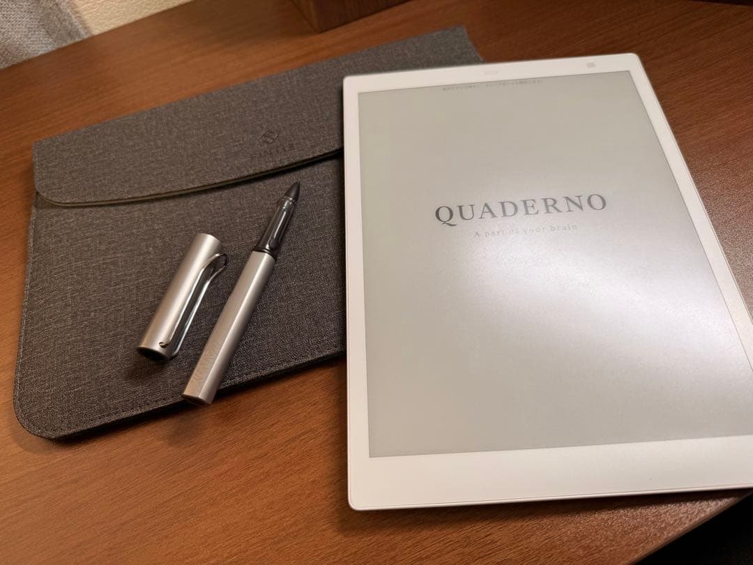 クアデルノA5 Gen2 電子ペーパー「クアデルノ」のA5 Gen.2を使ってみた感想 - データ
