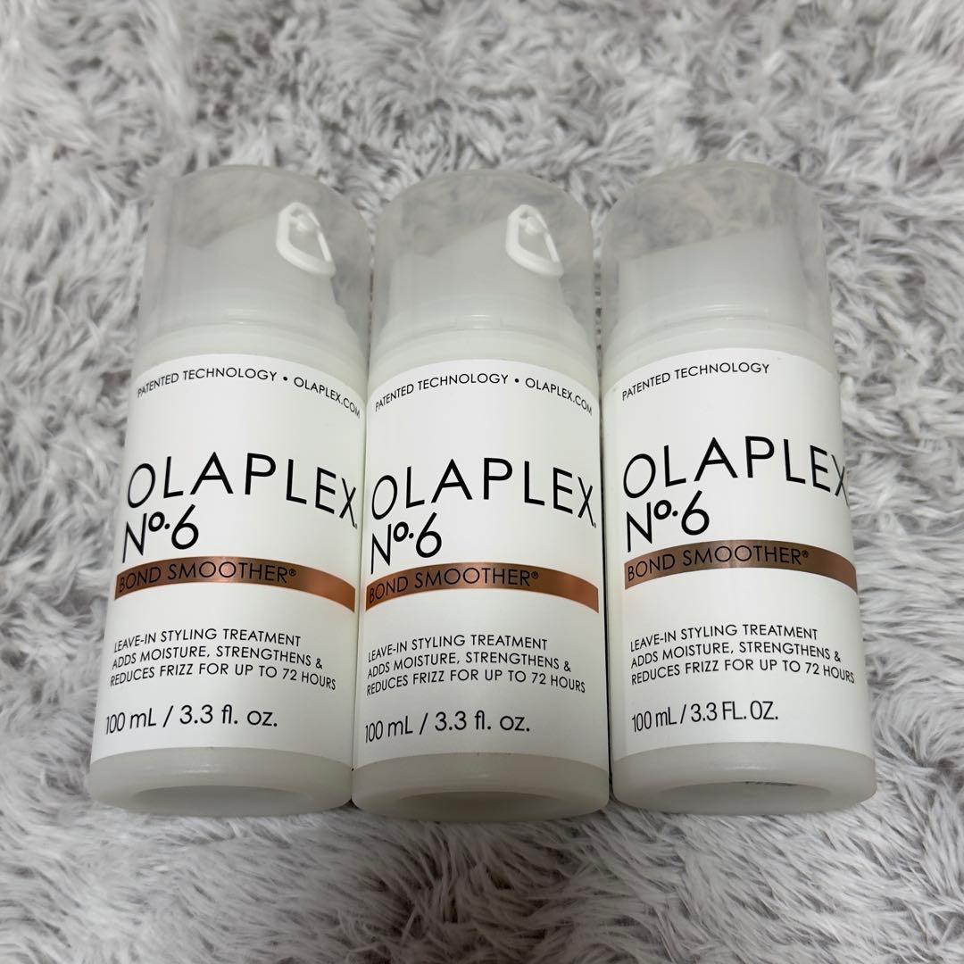 【OLAPLEX】 No.6 ボンドスムーサー(×3) Olaplex No. 6 Bond Smoother 3.3 oz – salon718