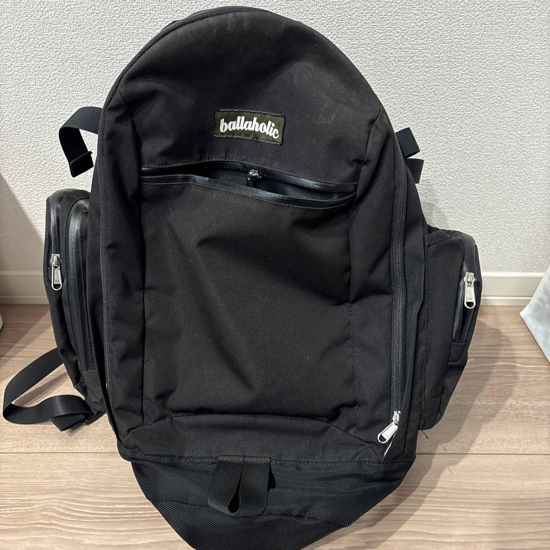 ballaholic バスケットボールバックパック 黒 ballaholic Ball On Journey Backpack (black) ボーラホリック BHCAC