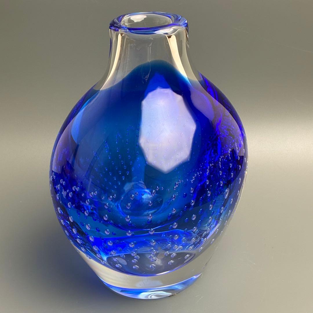 北欧 KOSTA BODA コスタボダ ヨーラン・ヴァルフ 花瓶 18.5cm