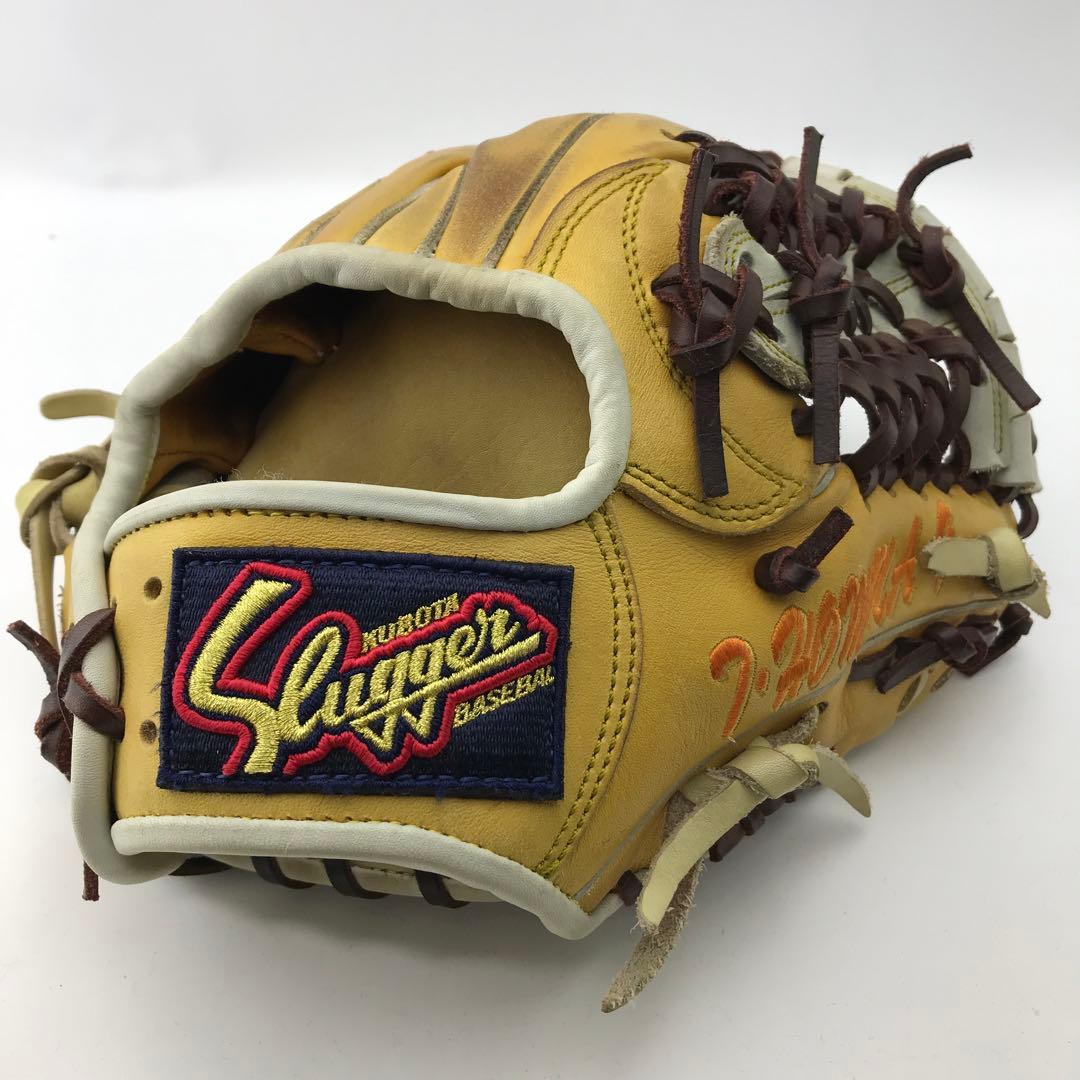 【美品】久保田スラッガー　スペシャルオーダーグローブ　内野手用 kaucowking_tz00011698