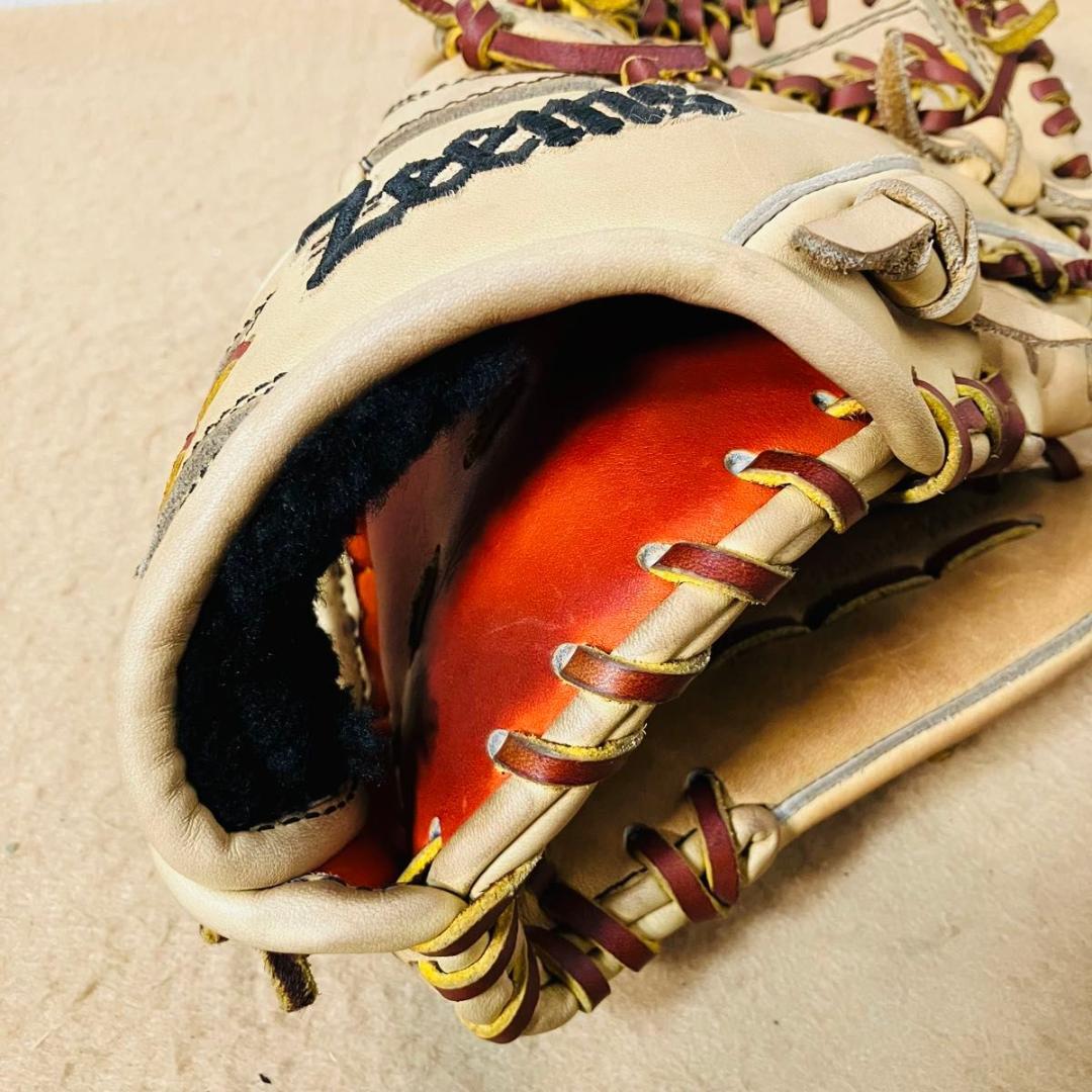 希少】Zeems SV527CBN グローブ キャメル ジームス 小指二本可能