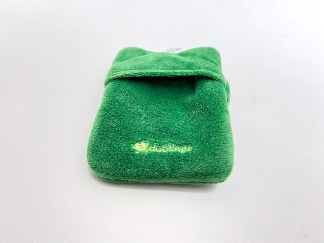 デュオリンゴ】デュオ＆リリーぬいぐるみ ケース ステッカー袋