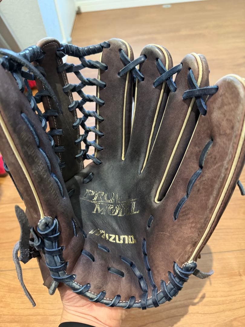 Mizuno ビッグM プロモデル 軟式グローブ ブラウン イチローモデル