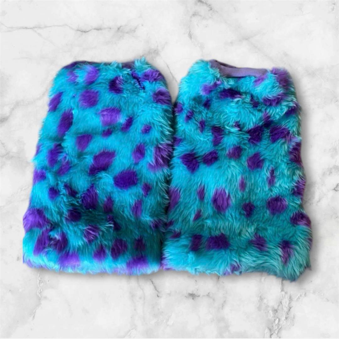 廃盤品 ディズニー モンスターズインク サリー フードマフラー レッグ