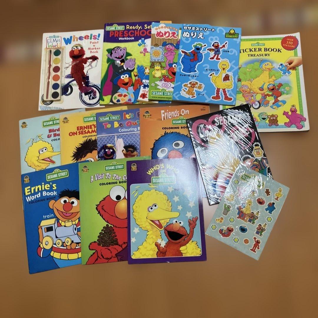 SESAME STREET セサミストリート　12冊セット＋おまけ　レトログッズ SESAME STREET セサミストリート 12冊セット＋おまけ レトログッズ