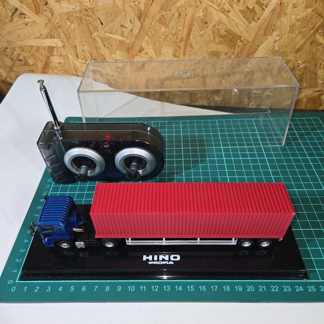 京商80/1ラジコントレーラーHINO PROFIA 海コントレーラー - メルカリ