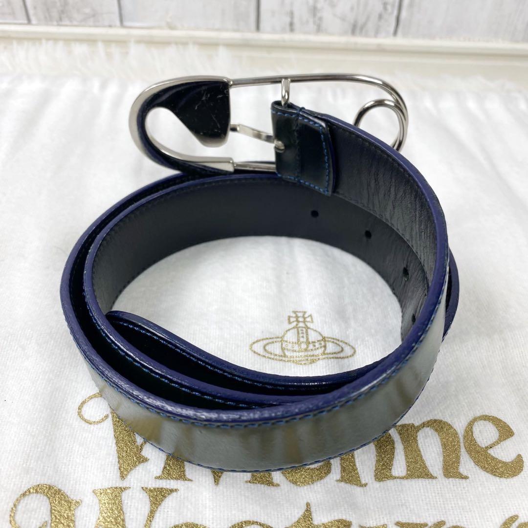 激レア✨ヴィヴィアンウエストウッド ベルト 安全ピン ロゴ刻印