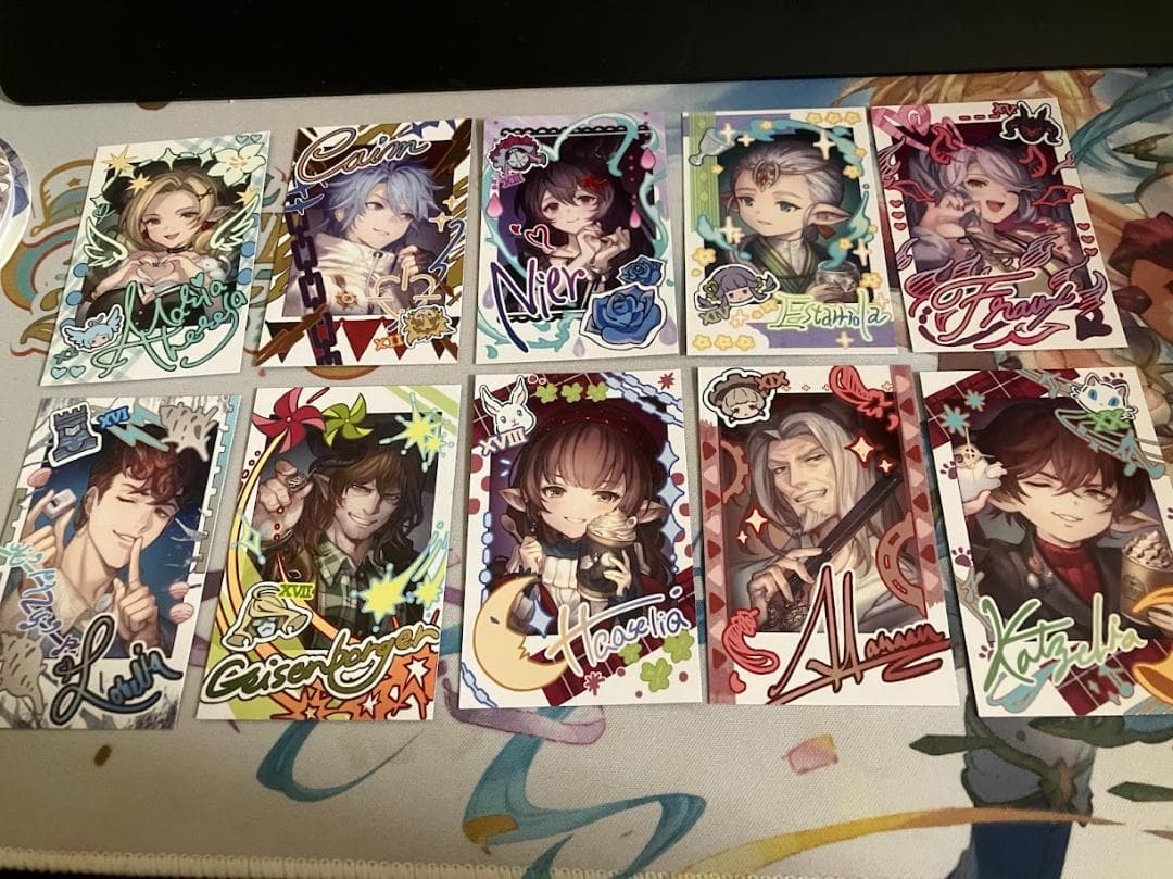 グラブルフェス　十賢者全種セット　チェキ風カード グランブルーファンタジー】「グラブルフェス2025」では新