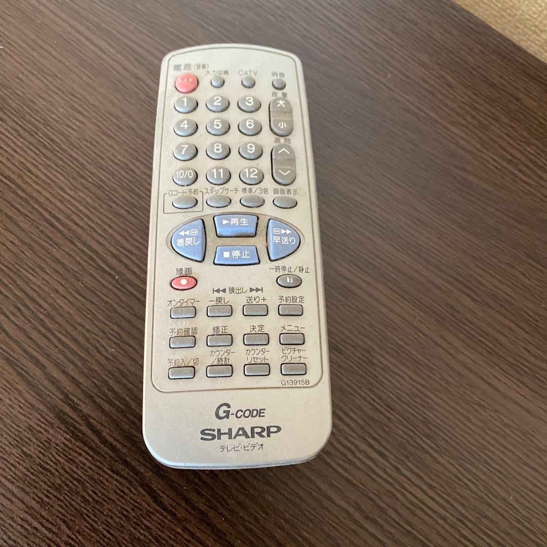 シャープ テレビデオ VT-21G1 ブラウン管 テレビ ビデオ VHS - メルカリ