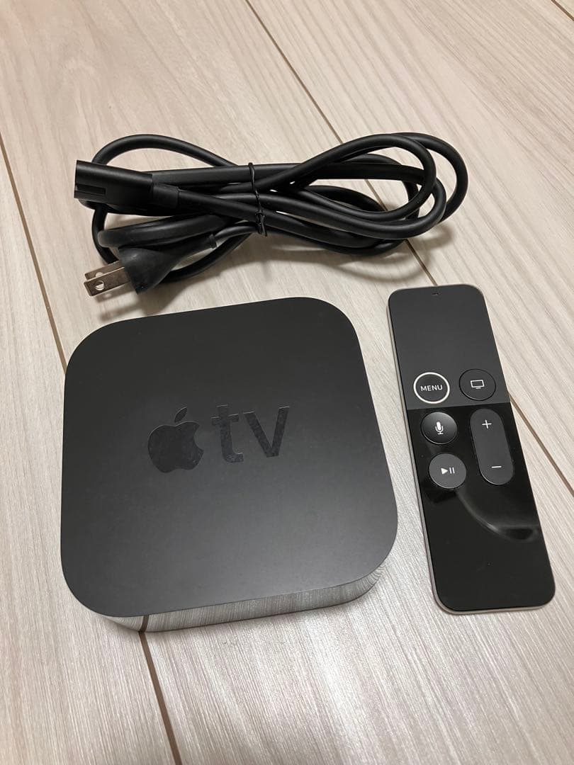 Apple TV 4K 本体とリモコン ついにキタ！新型Apple TV 4Kのリモコンの充電がUSB-Cになったよ