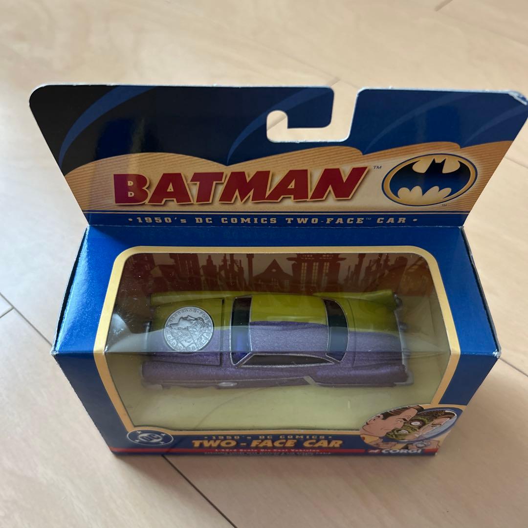 即購入ok!!】Corgi バットマン 1950年代 Two-Face Car - メルカリ