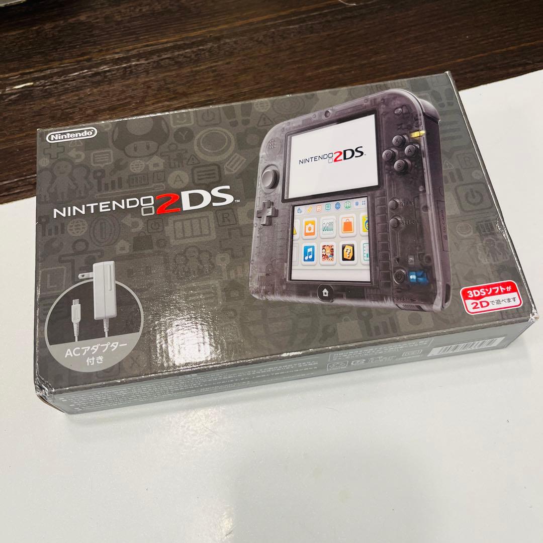 美品 ニンテンドー2DS クリアブラック - メルカリ