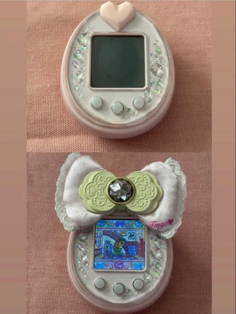 Tamagotchi P's 本体 ＋ キャラクターピアス3点【バラ売り予定