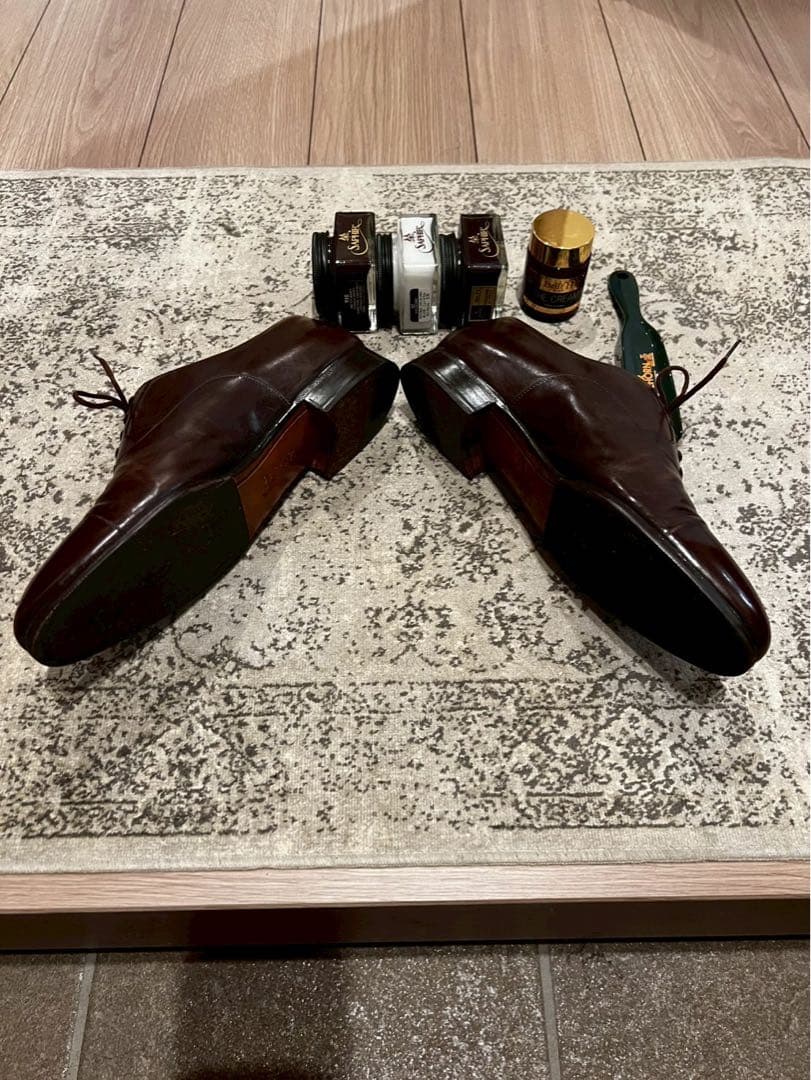 ビンテージ‼️タニノクリスチ セミブローグ オックスフォード 7.5