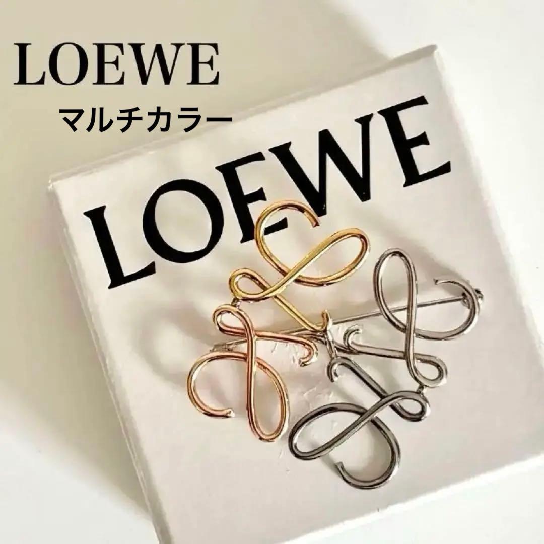 LOEWE アナグラムブローチ マルチカラー Amazon | ロエベ ブローチ アナグラム マルチカラー LOEWE (Anagram
