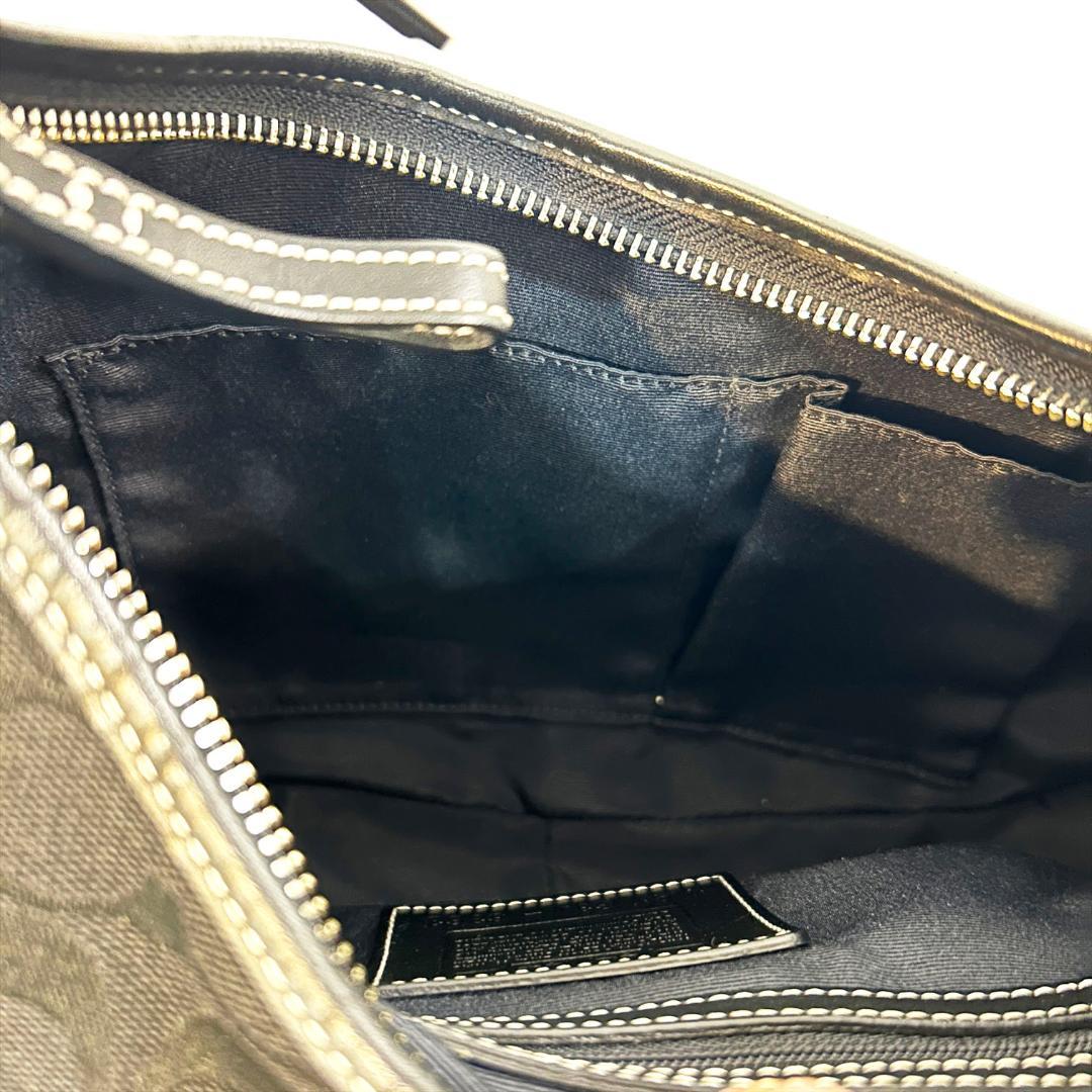 ☆ COACH コーチ ワンショルダー バッグ ホーボーバッグ シグネチャー