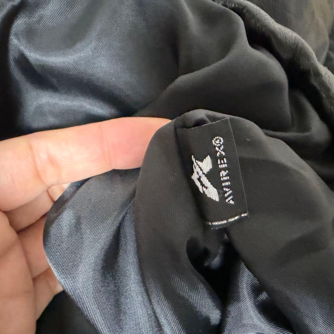 AVIREX USA ラムレザー ダウンジャケット 肉厚 廃盤 - メルカリ