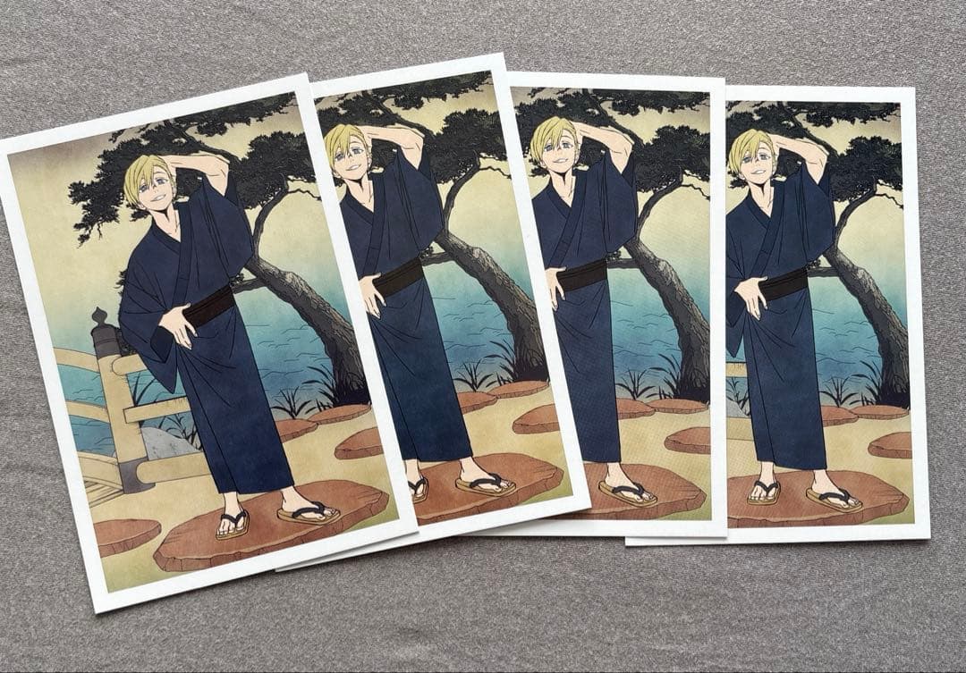 ヒロアカ 物間寧人 浮世絵 浴衣 ポストカード - メルカリ