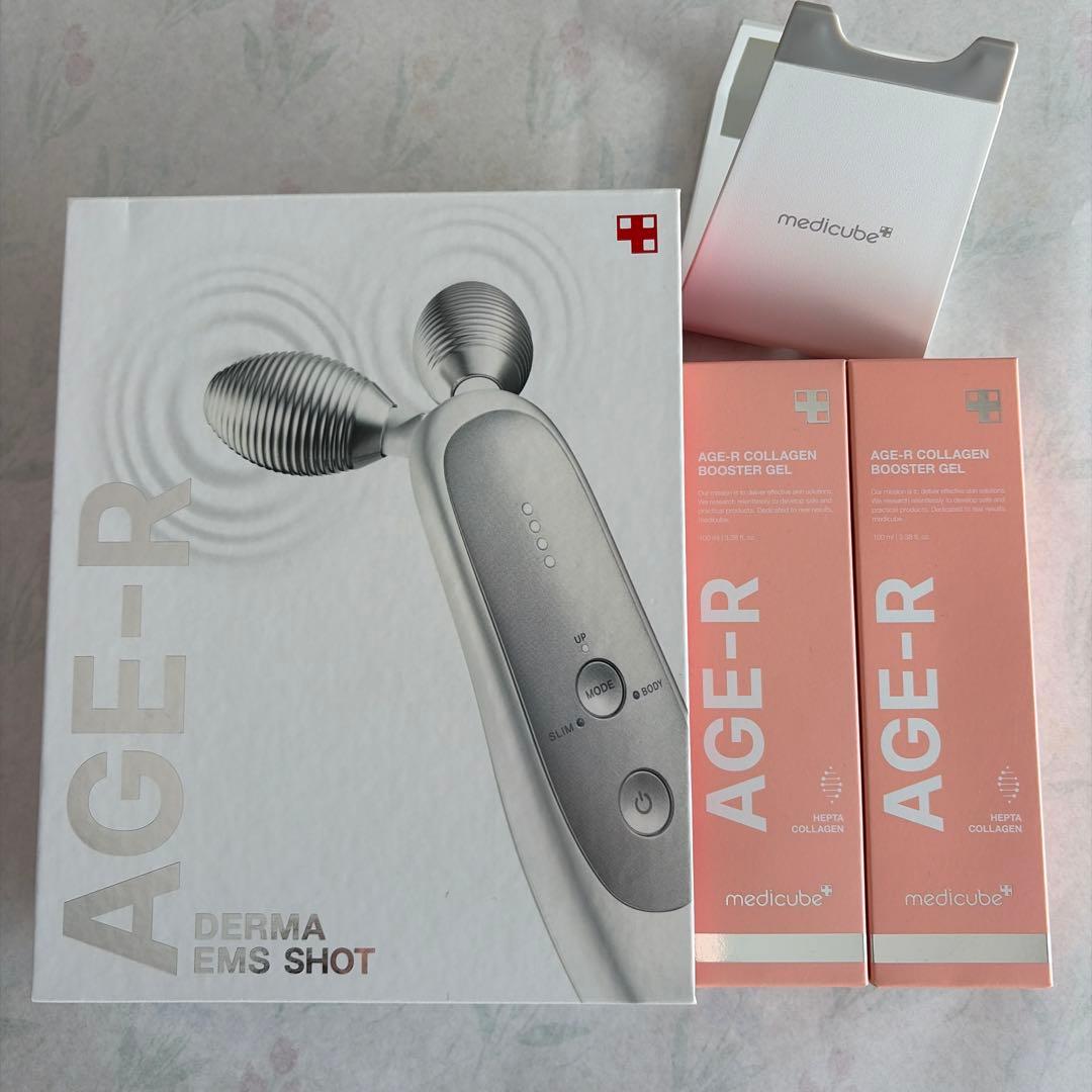 MEDICUBE AGE-R EMS ダーマショット、スタンド&ジェル付 - メルカリ