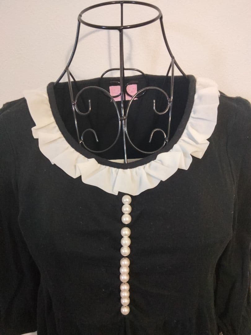 M*ん様 Angelic Pretty カットワンピース クロ - メルカリ