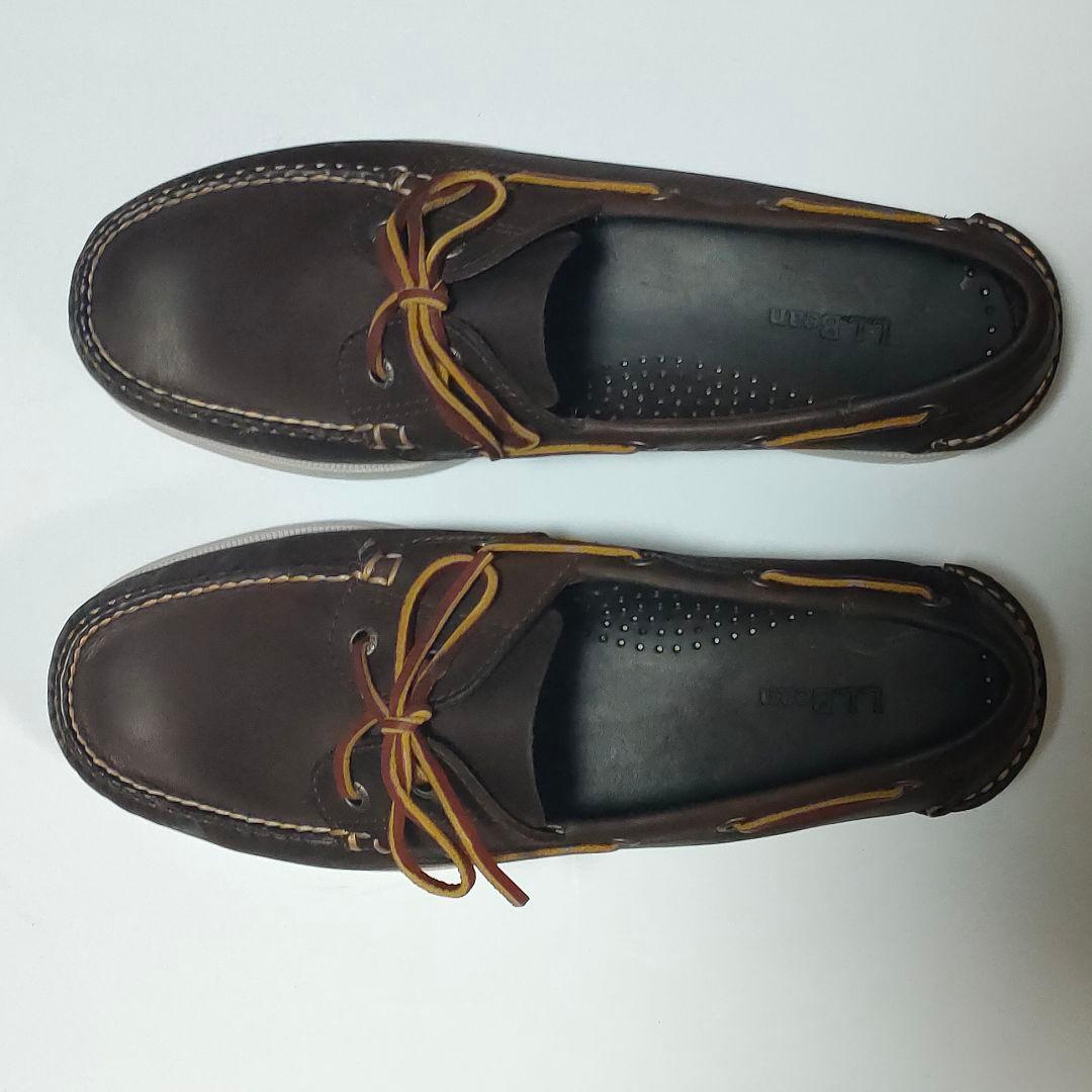 未使用 エルエルビーン L.L.Bean カスコベイボートモック デッキシューズ