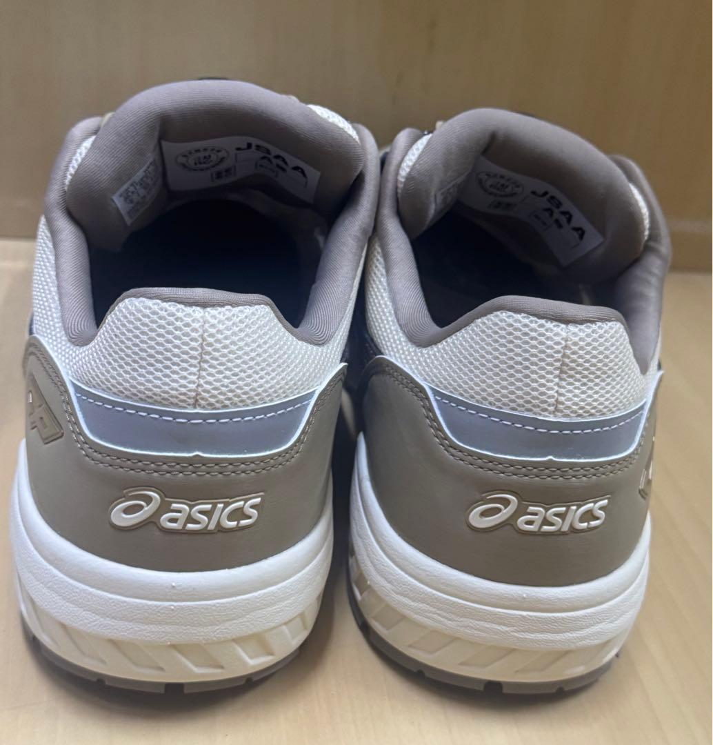 72 asics アシックス CP209 105 安全靴 クリーム×トープグレー - メルカリ