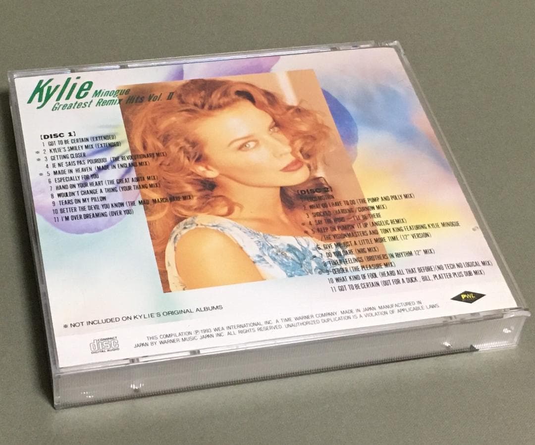 CD［カイリー・ミノーグ／リミックス・ベストVol.2］2枚組 国内盤