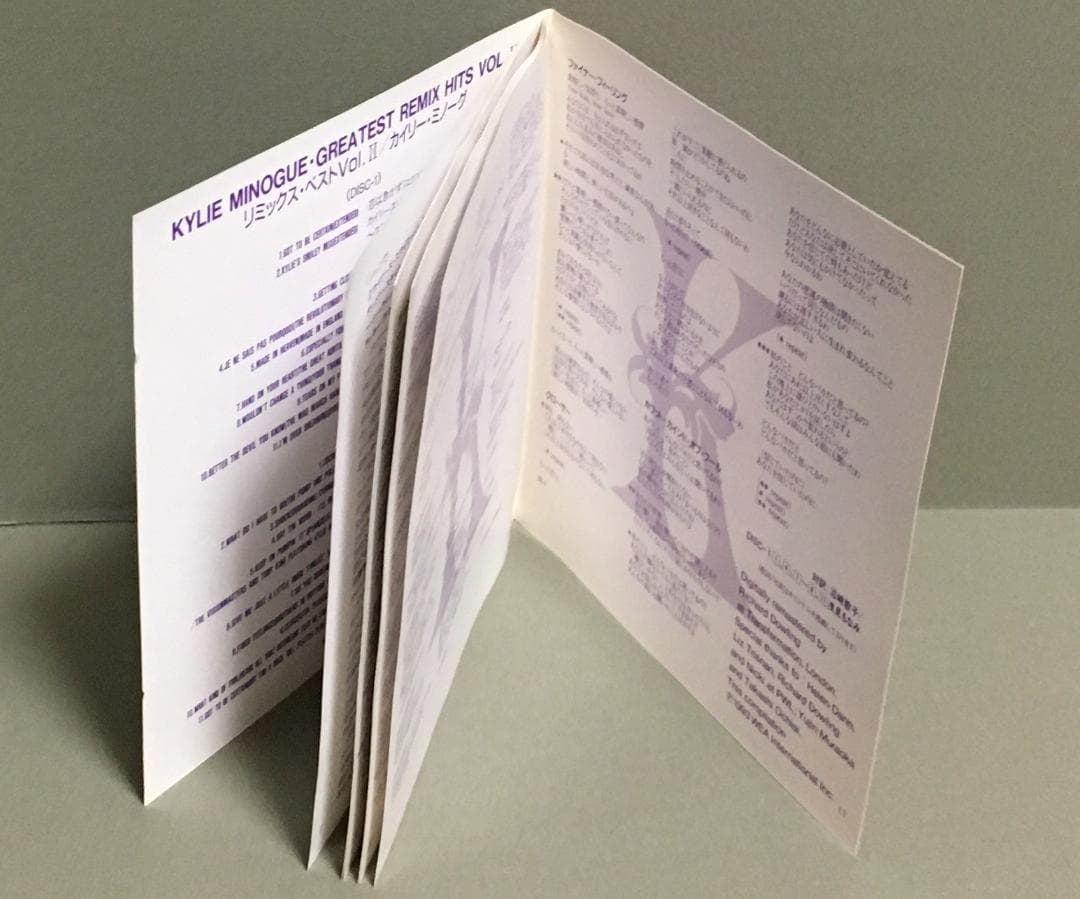 CD［カイリー・ミノーグ／リミックス・ベストVol.2］2枚組 国内盤