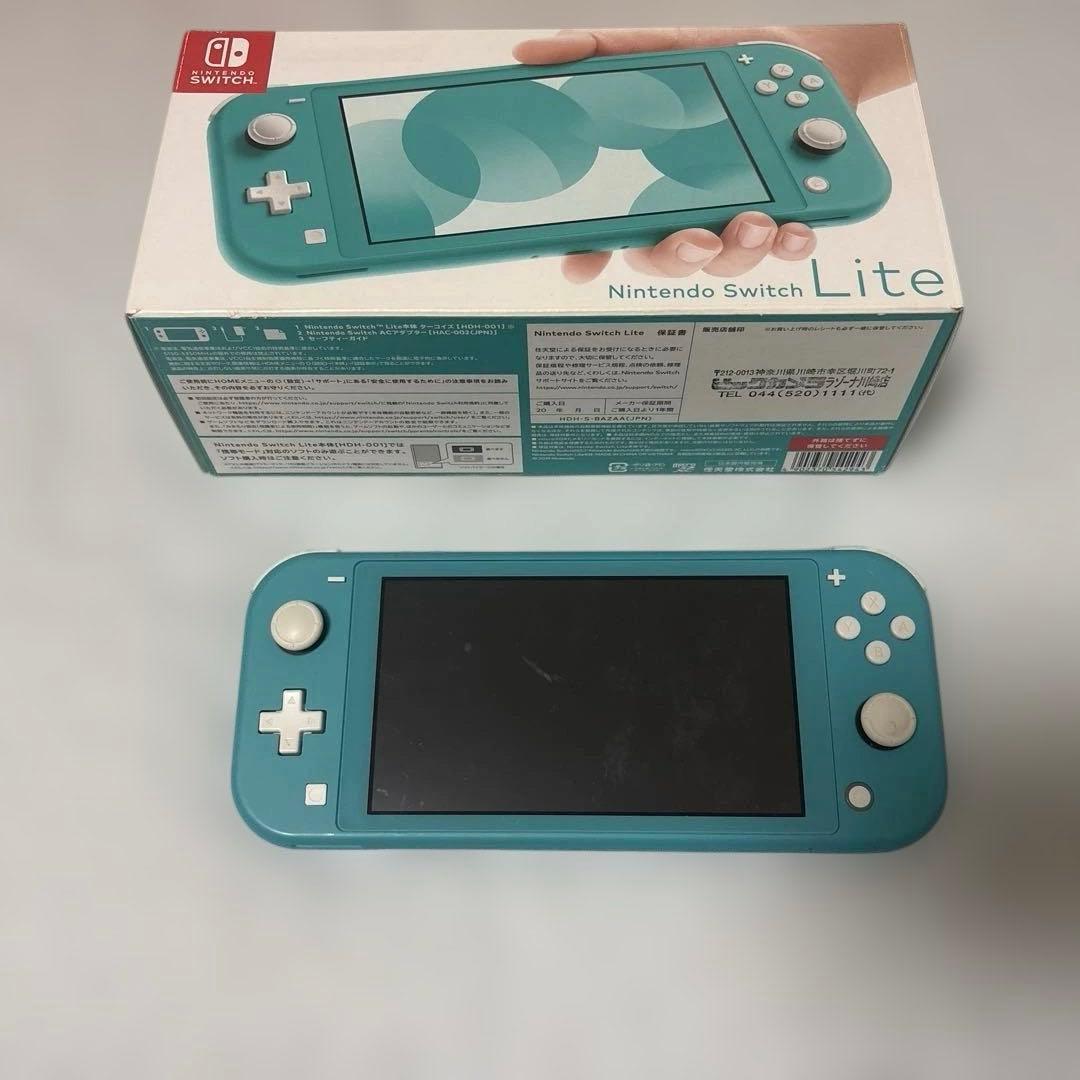 Nintendo Switch Lite ターコイズ 本体 - メルカリ