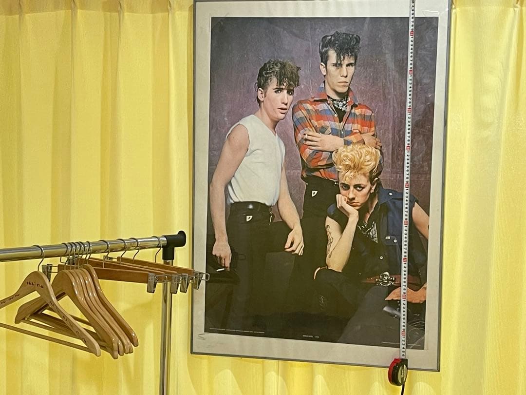 ロカビリーSTRAY CATSストレイ キャッツ 活動初期巨大ポスター62×89