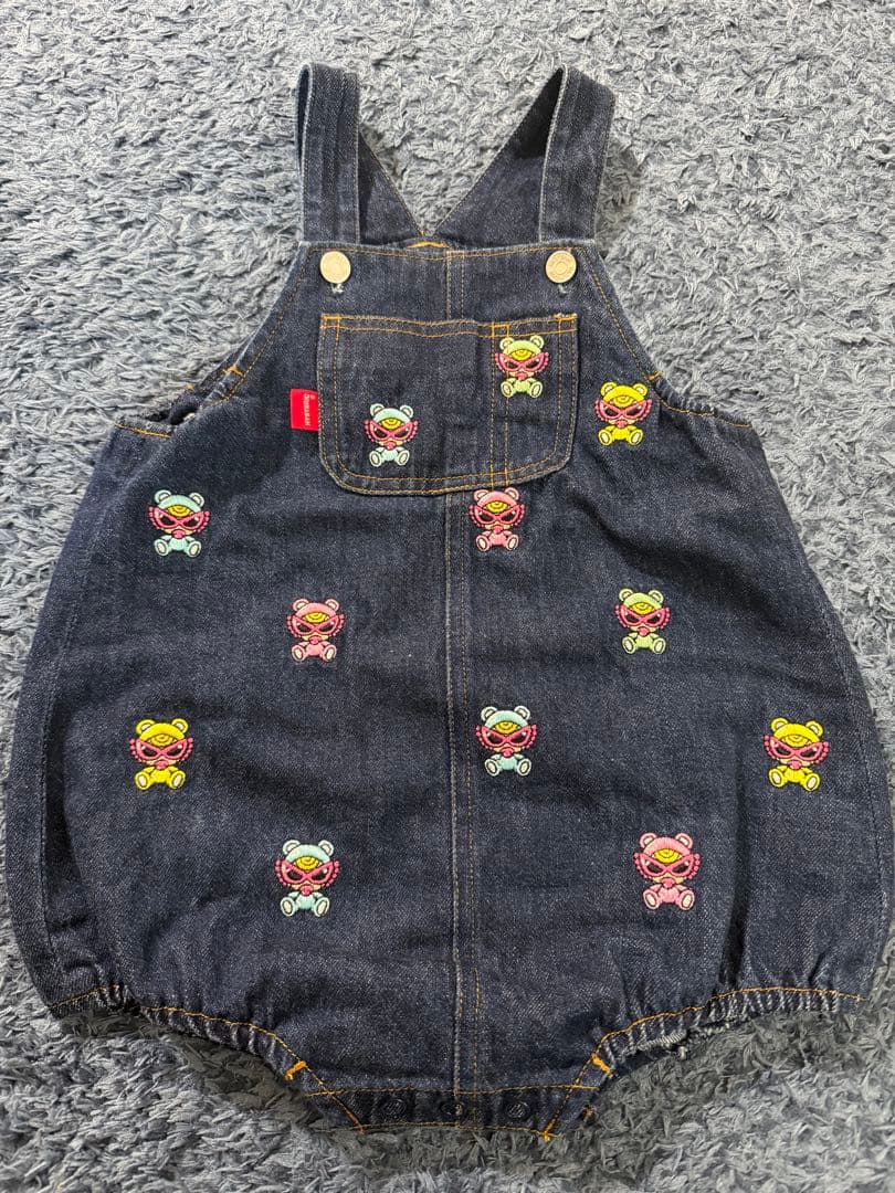 パ*ん様 極美品✨ヒスミニ デニム刺繍サロペット SOMETHING/別注 キャミジップサロペット｜Daytona Park(FREAK'S STORE