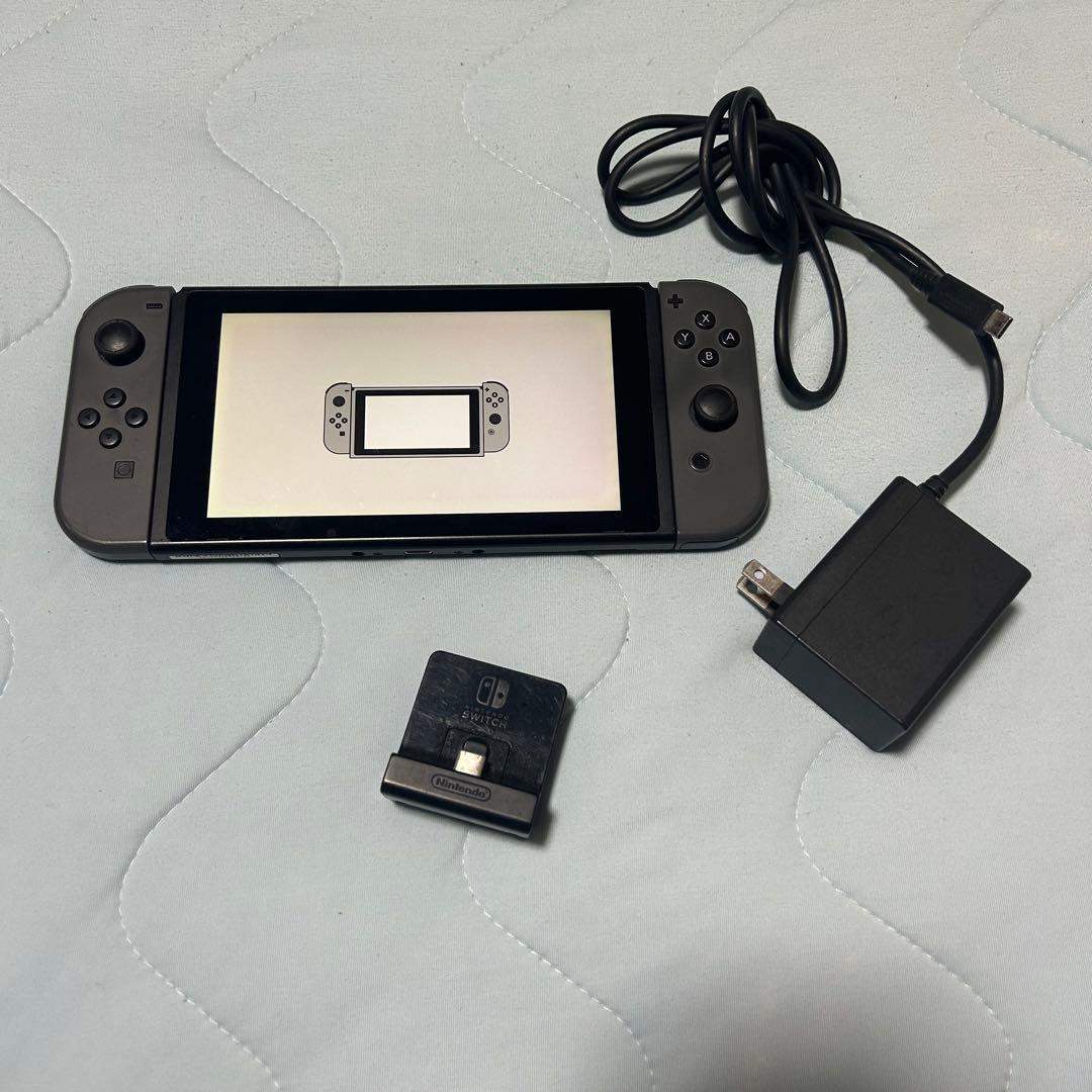ジャンク品 Nintendo Switch 本体 グレー ACアダプター付き Nintendo Switch 本体 ジャンク品 ACアダプター付き - メルカリ